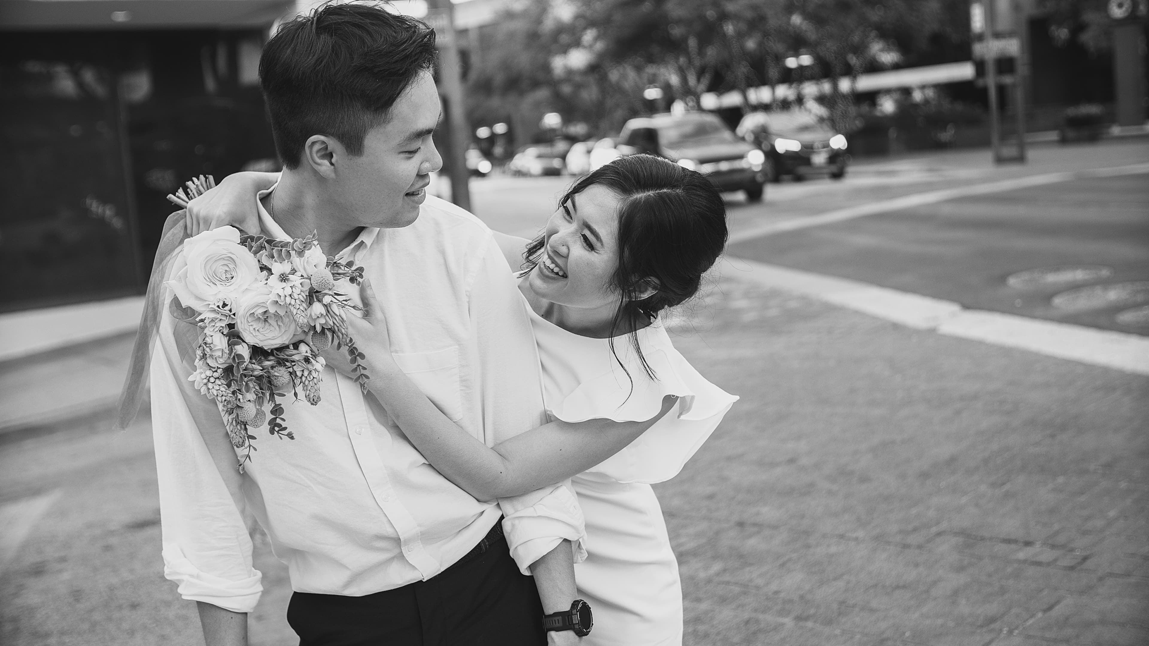 Max preparing for an event