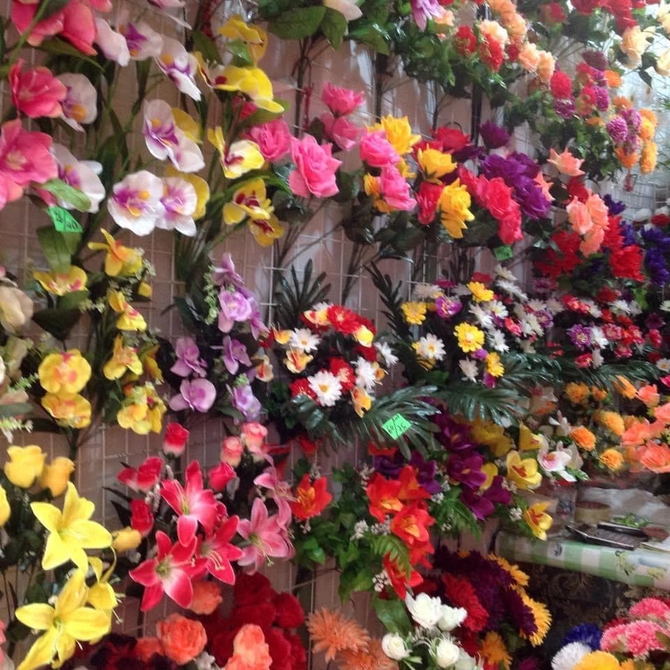 Max's family artificial flower business